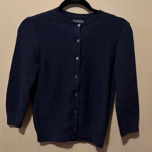 Women Navy Cardigan
